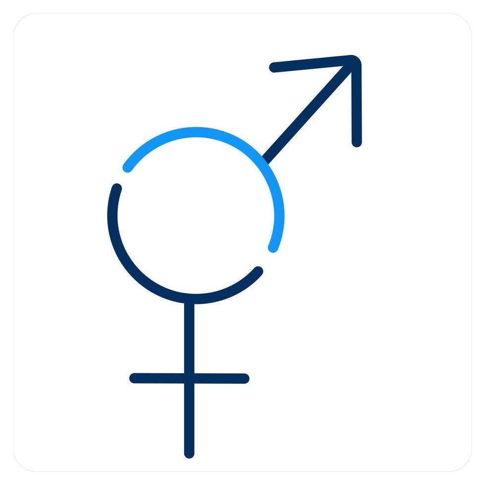 gender and pride icon concept vector