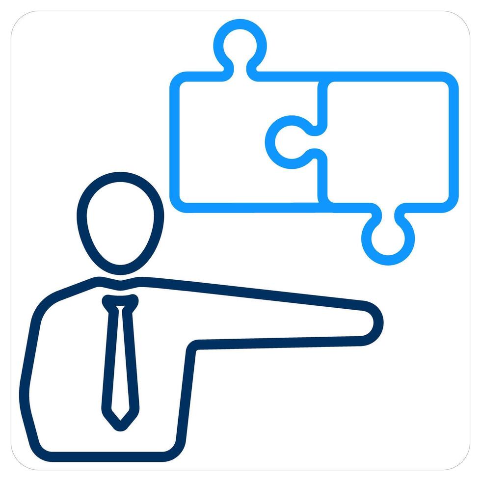 Strategy and plan icon concept vector