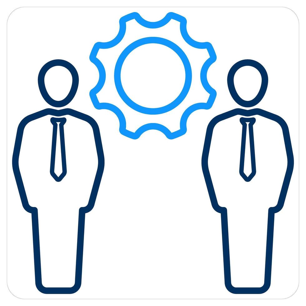 Management and business icon concept vector
