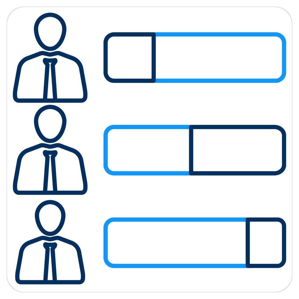 Ability and man icon concept vector