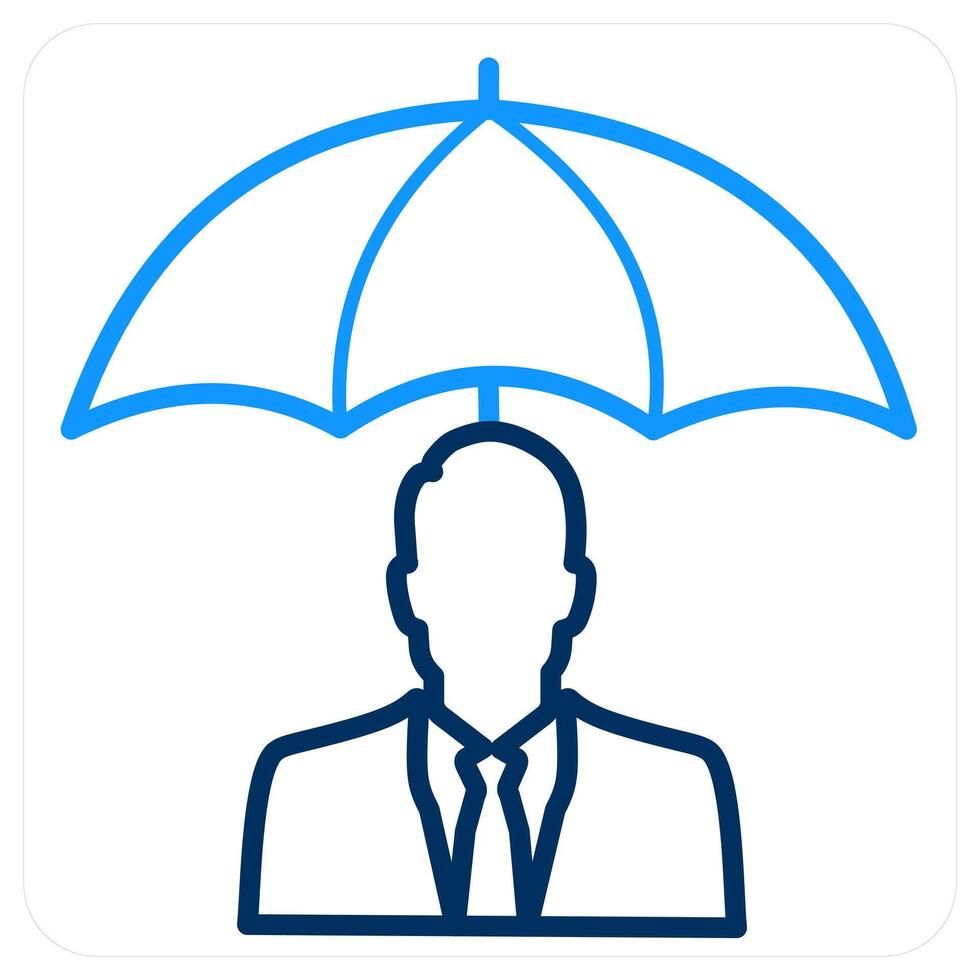 Individual Insurance and medical icon concept vector