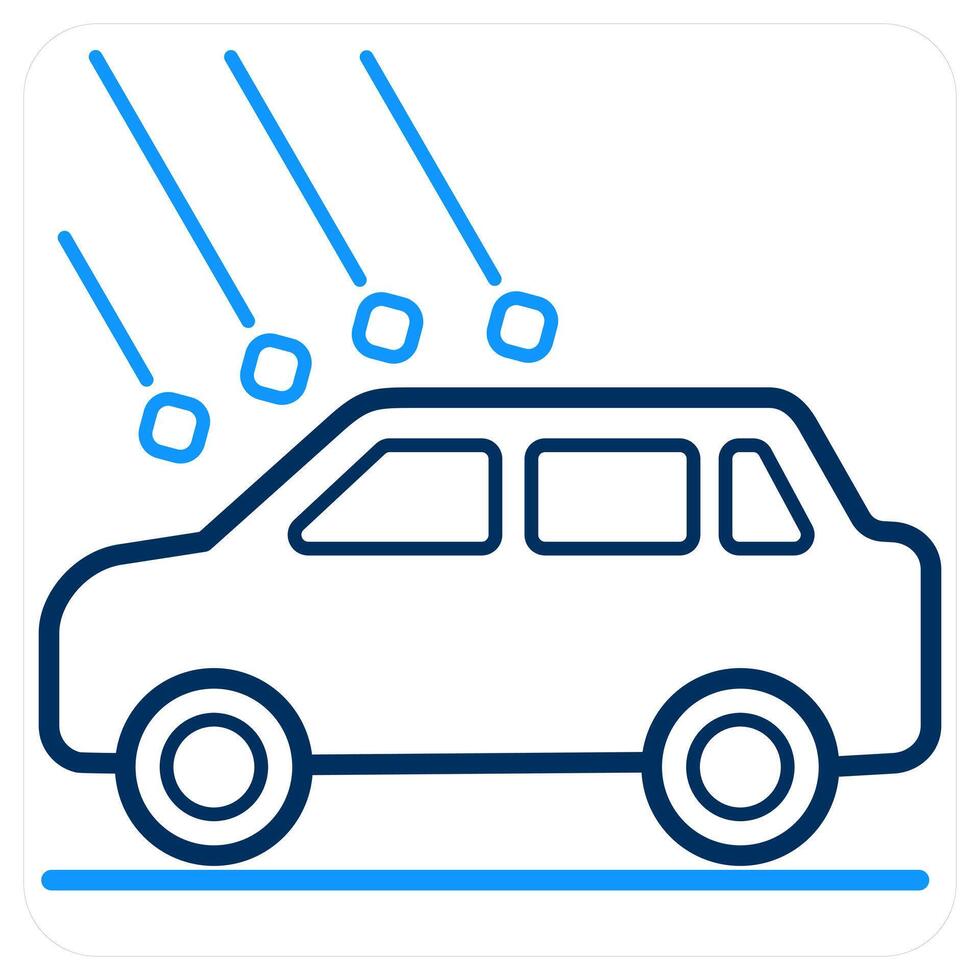Car Accident and cars icon concept vector