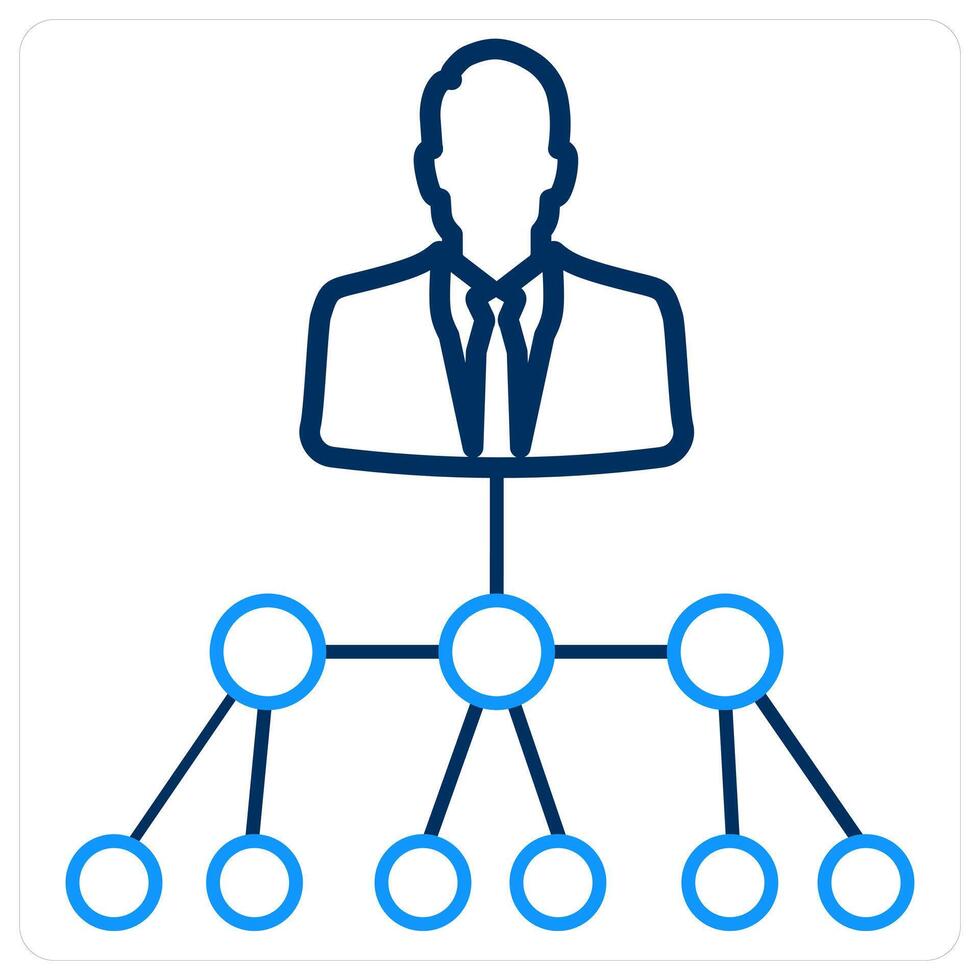 Management and puzzle icon concept vector