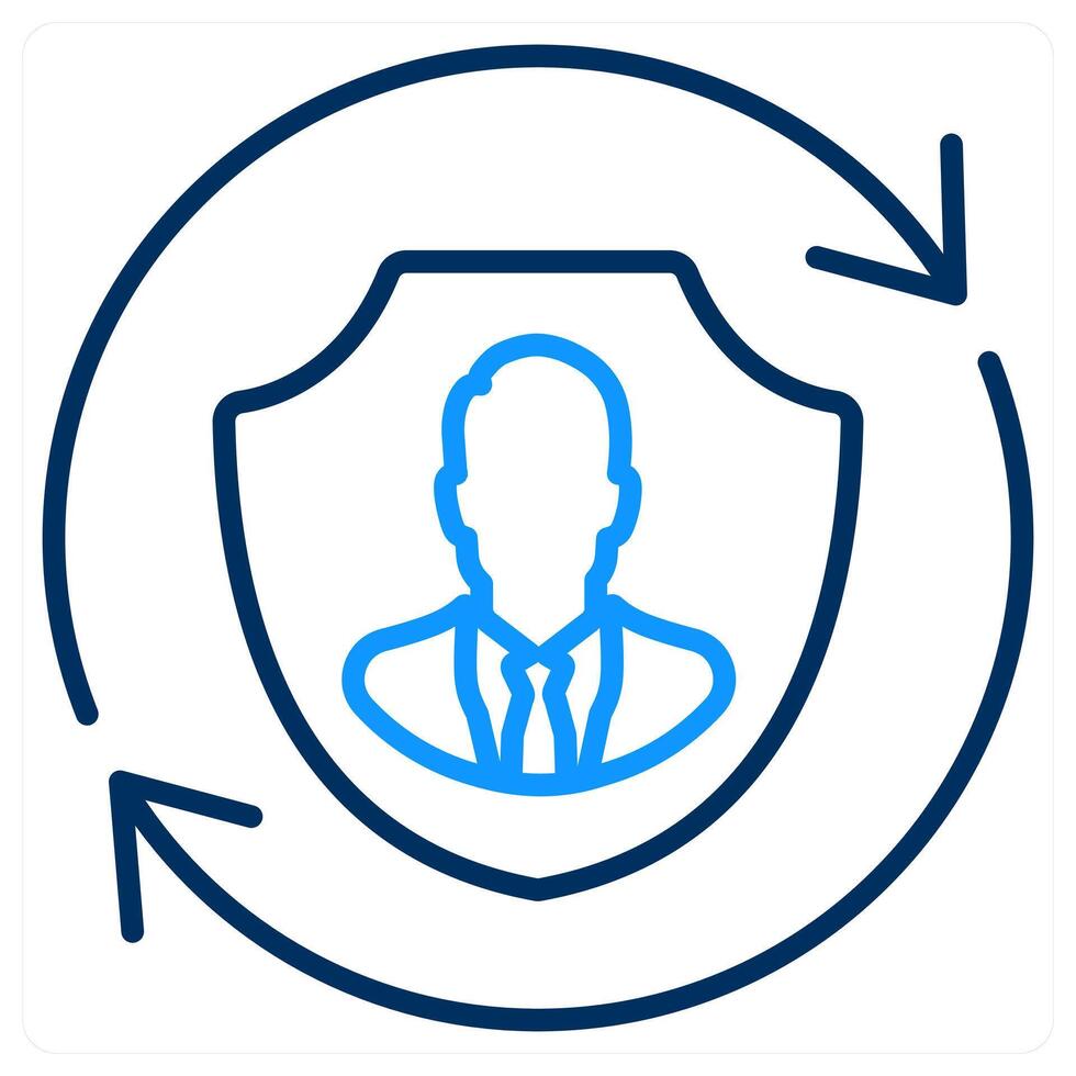 Update Security And Refresh Icon Concept vector