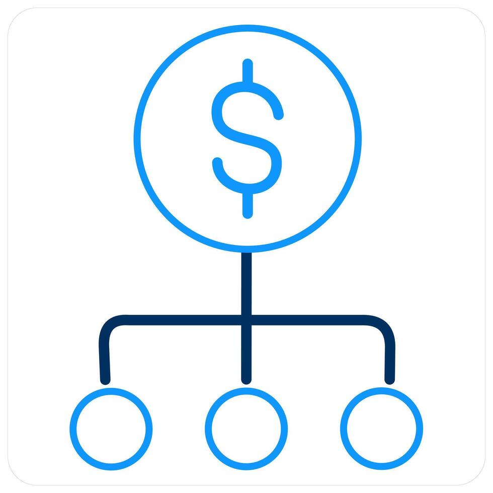 Refinance and house icon concept vector