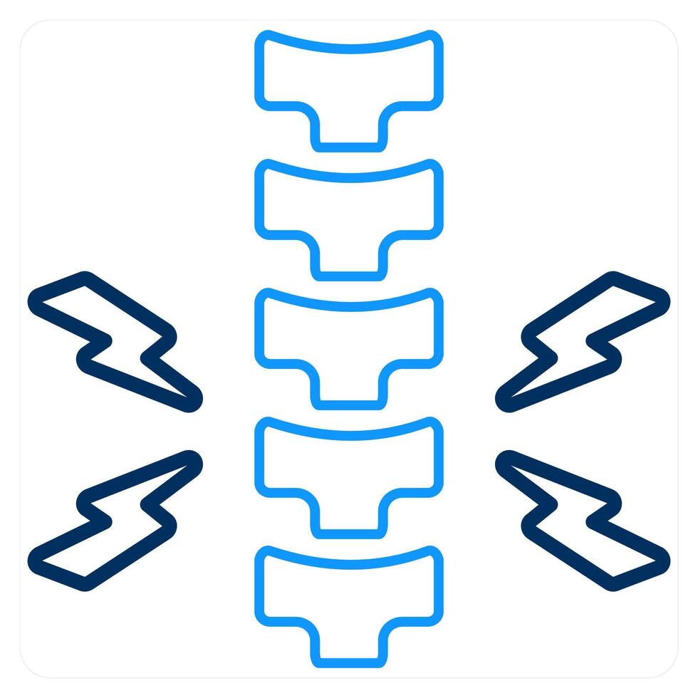 Chiropractic and chirco icon concept vector