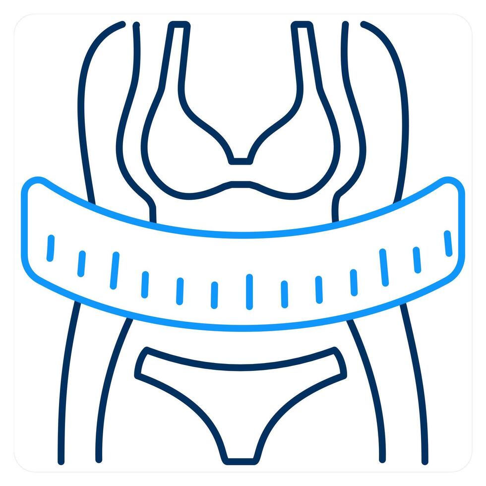 Diet Control and diet icon concepet vector
