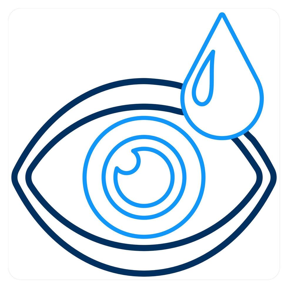 Optometry and eye icon concept vector