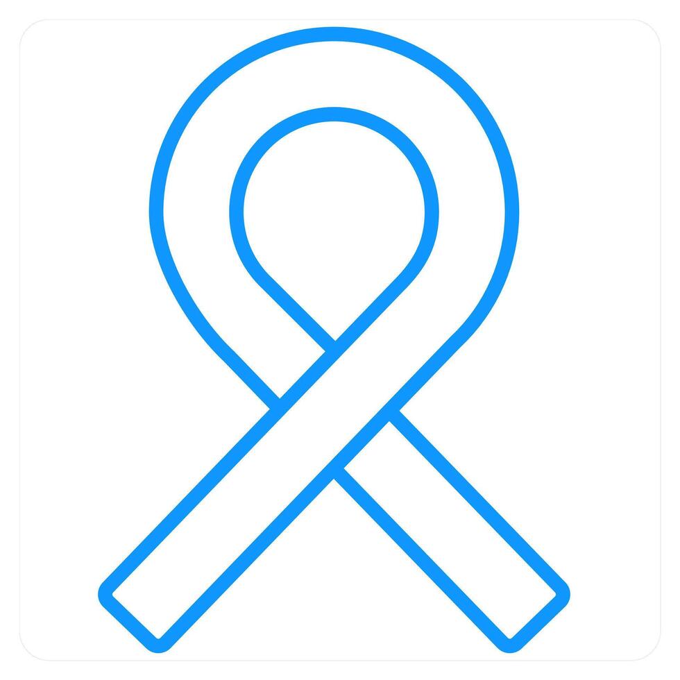 Awarness Ribbon and cancer icon concept vector