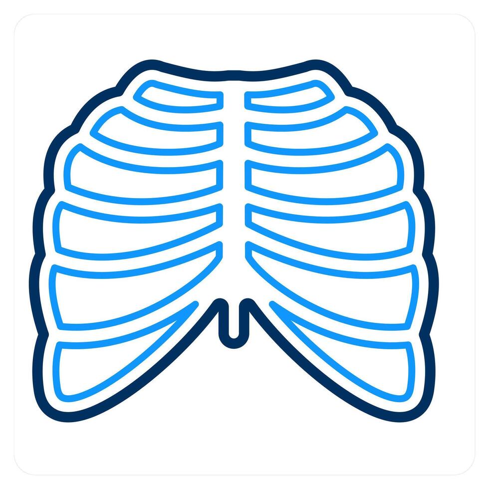 Radiology and ray icon concept vector