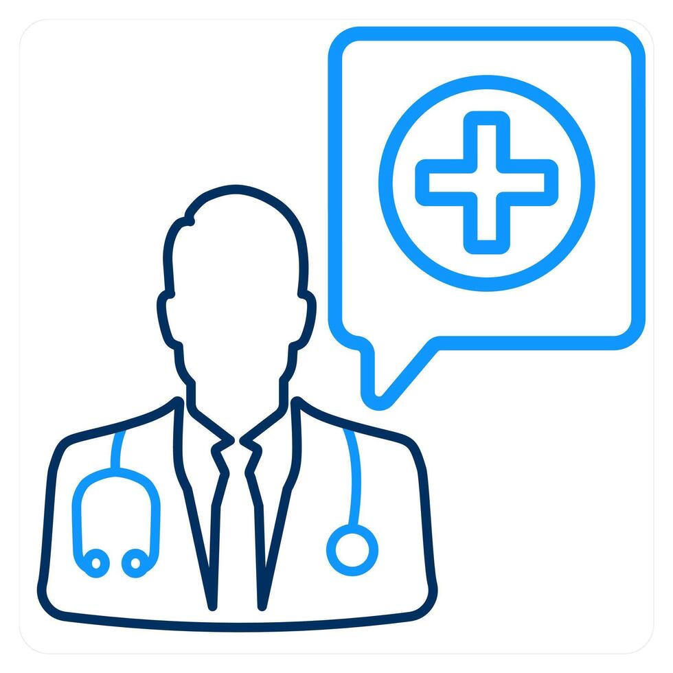 Doctor Consultation and health icon concpet vector
