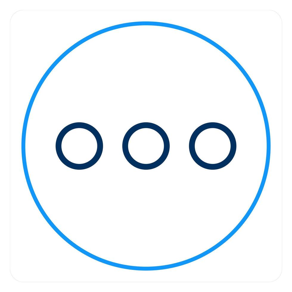 Menu and bullets icon concept vector