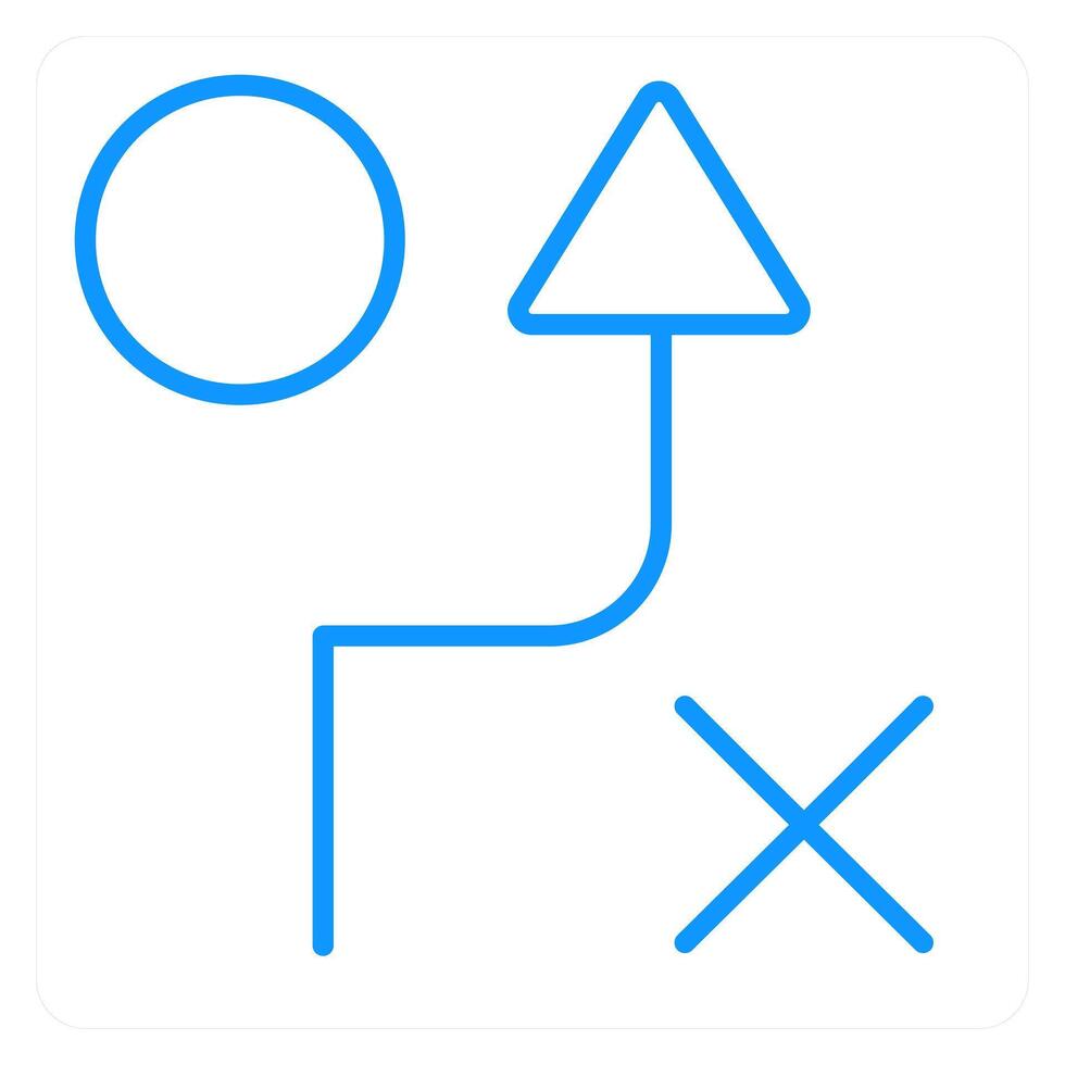 Strategy and planning icon concept vector