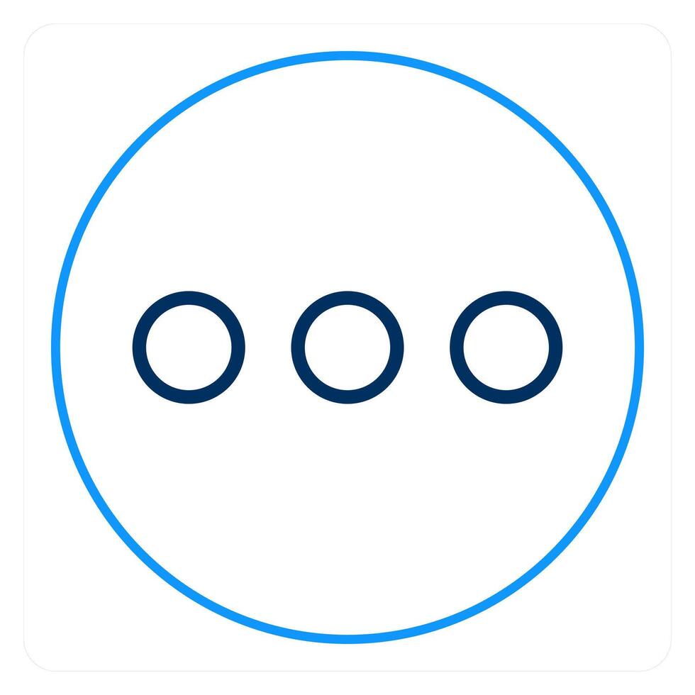 Menu and bullets icon concept vector