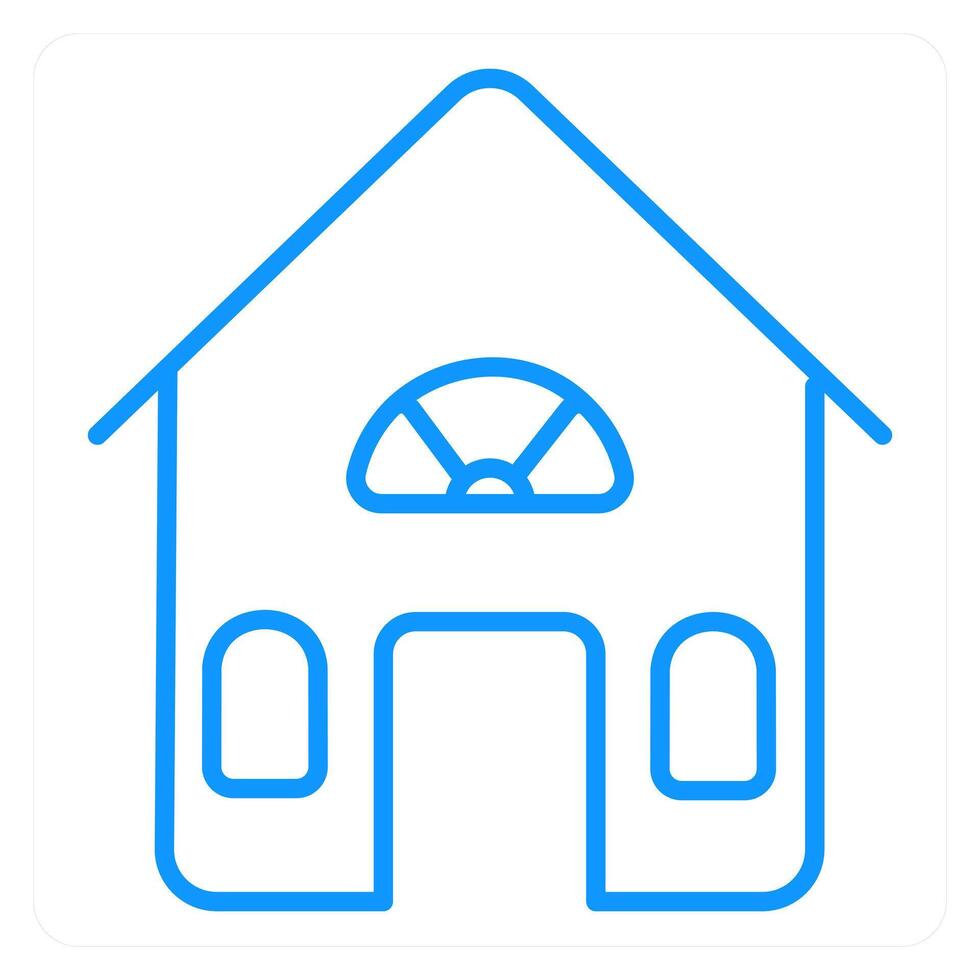 House and estate icon concept vector