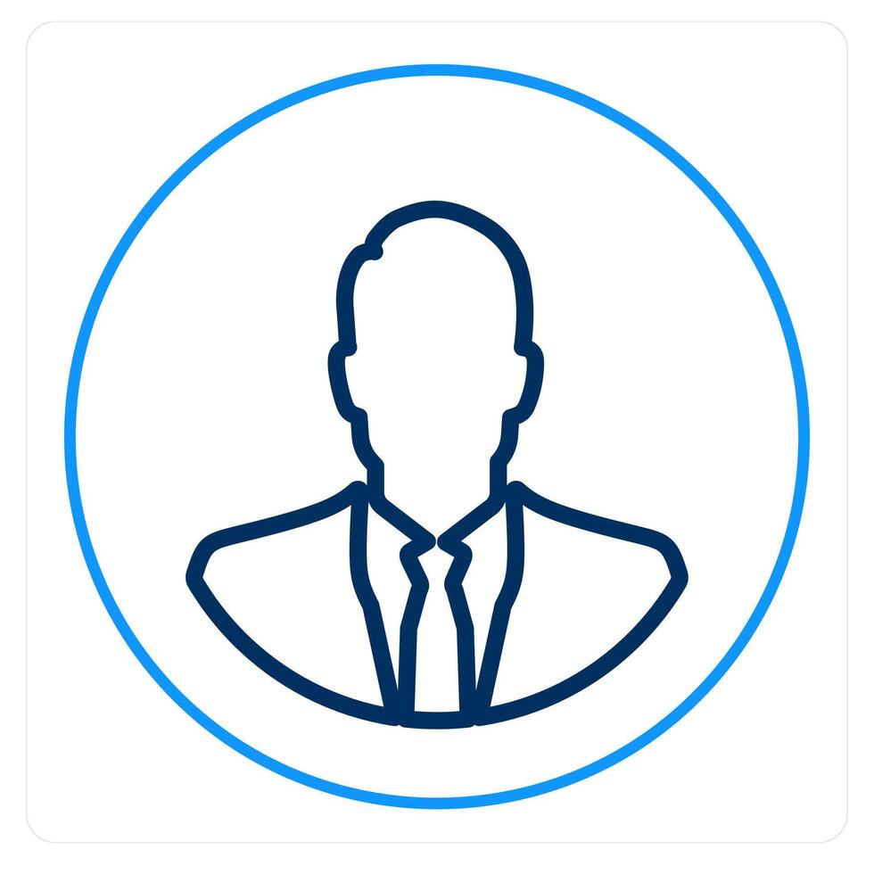 Account Profile and user icon concept vector
