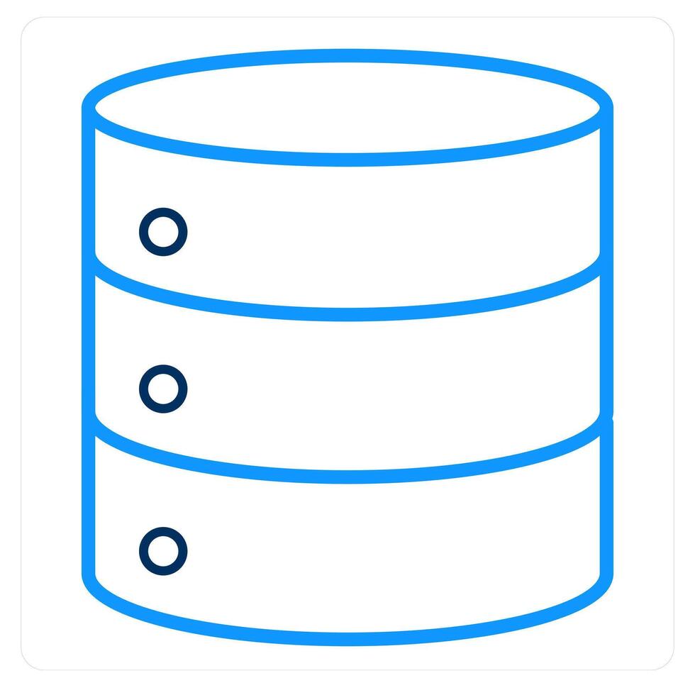 Database Server and server icon concept vector