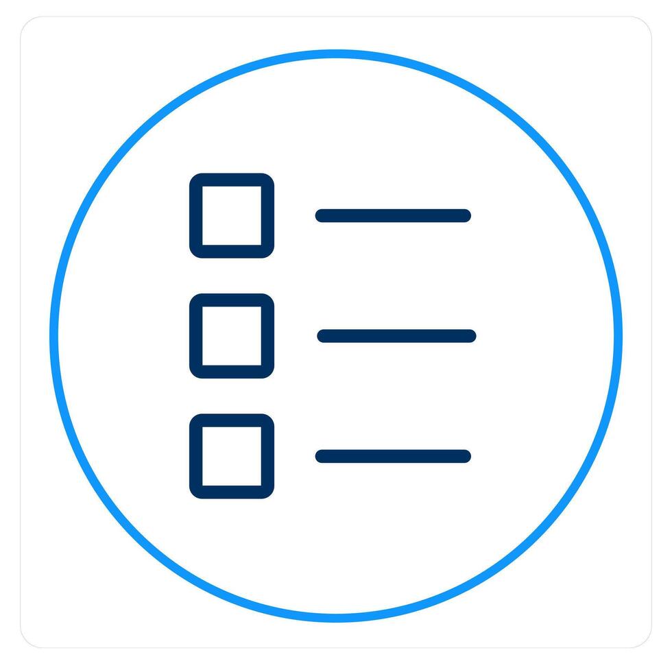 Index ad and list icon concept vector