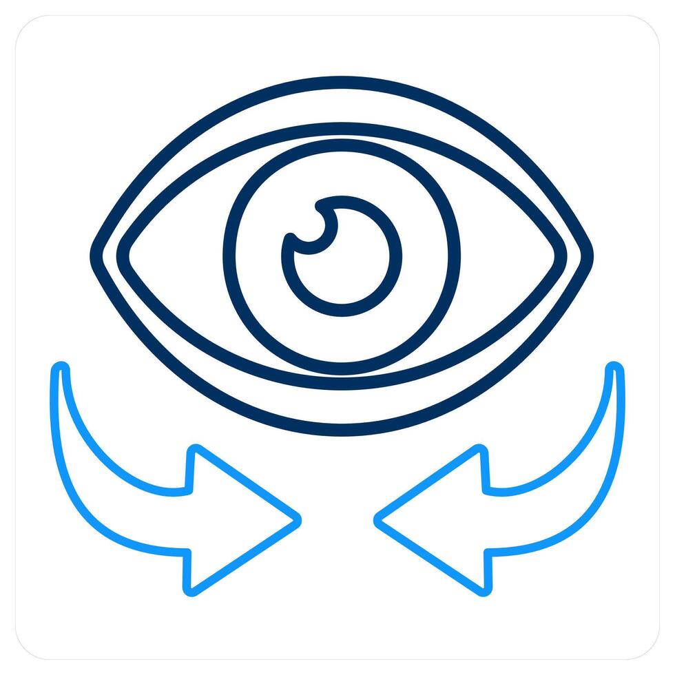 Vision and vision icon concept vector