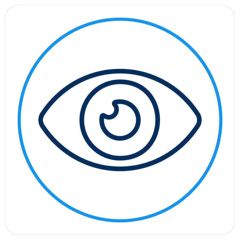 Vision and vision icon concept vector