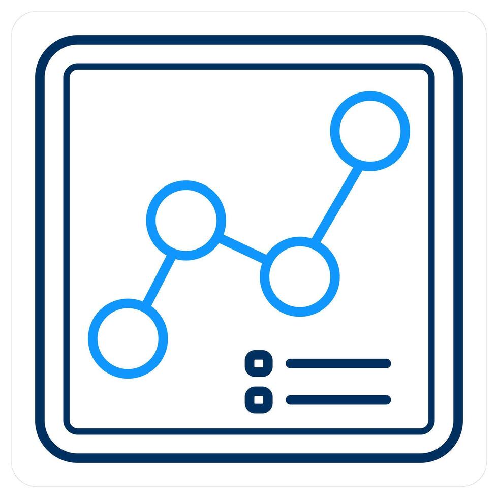 Growth Chart and chart icon concept vector