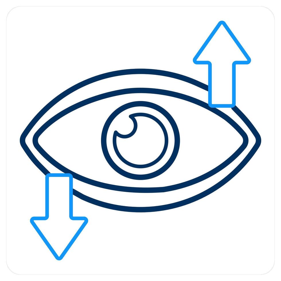 Vision and vision icon concept vector