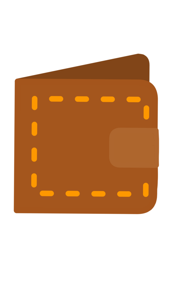 Wallet icon illustration suitable for finance concept png
