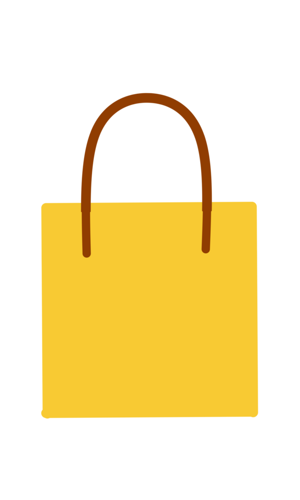 Shopping bag illustration png