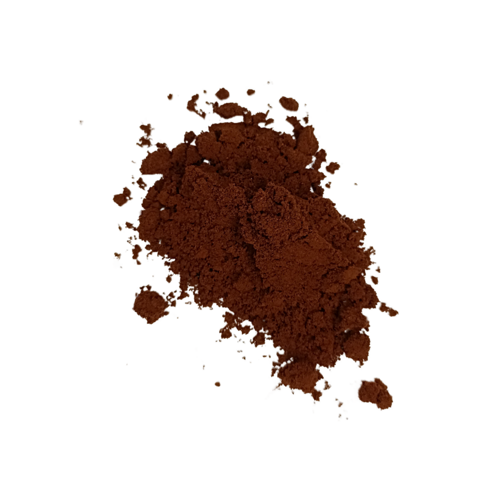 Coffee powder isolated transparent background png