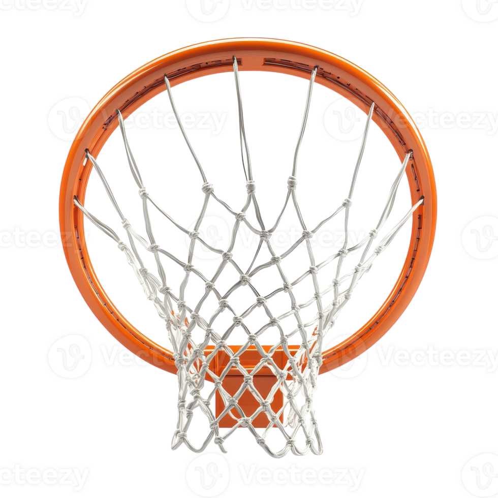 Isolated Basketball Hoop for Sports and Training Use on transparent background png