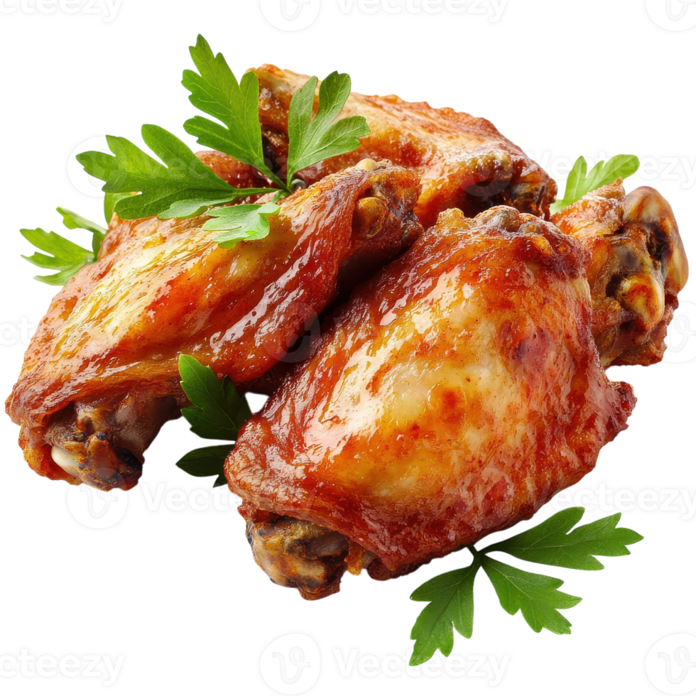 Delicious Chicken Wings for Casual Dining and Parties on transparent background png