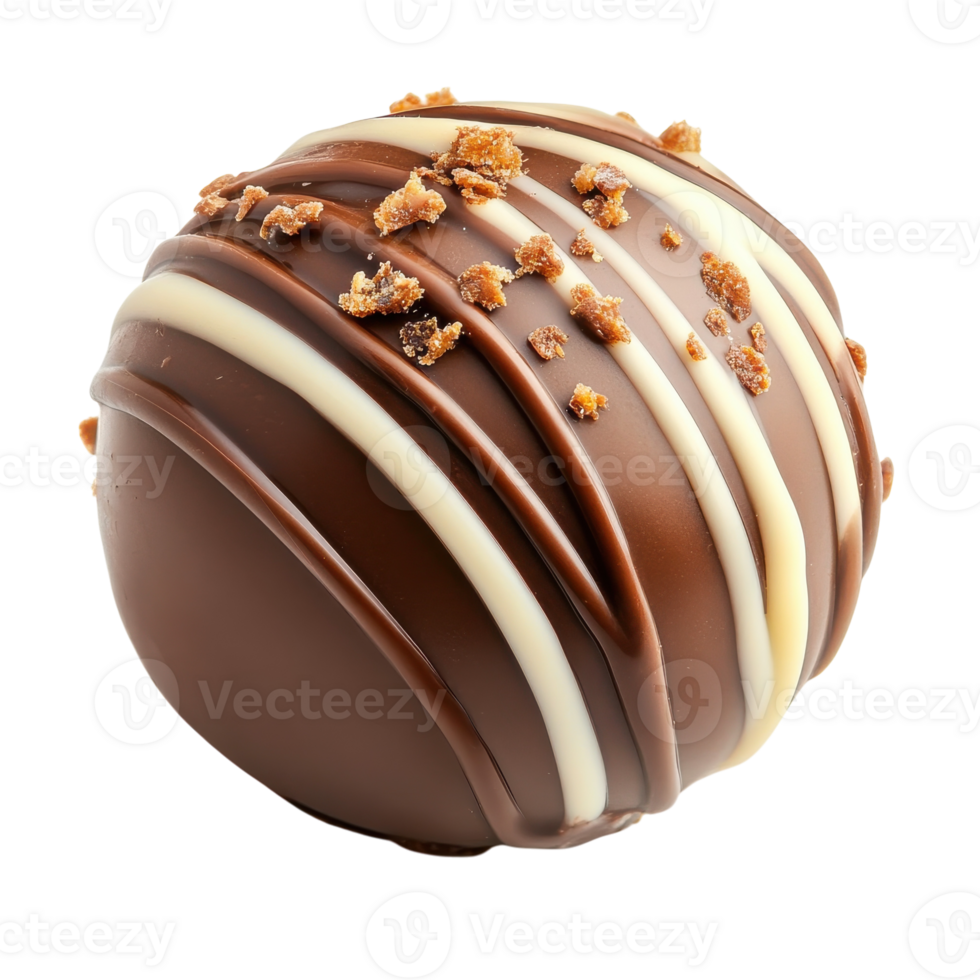 Delicious Chocolate Truffles for Elegant Desserts on transparent background png