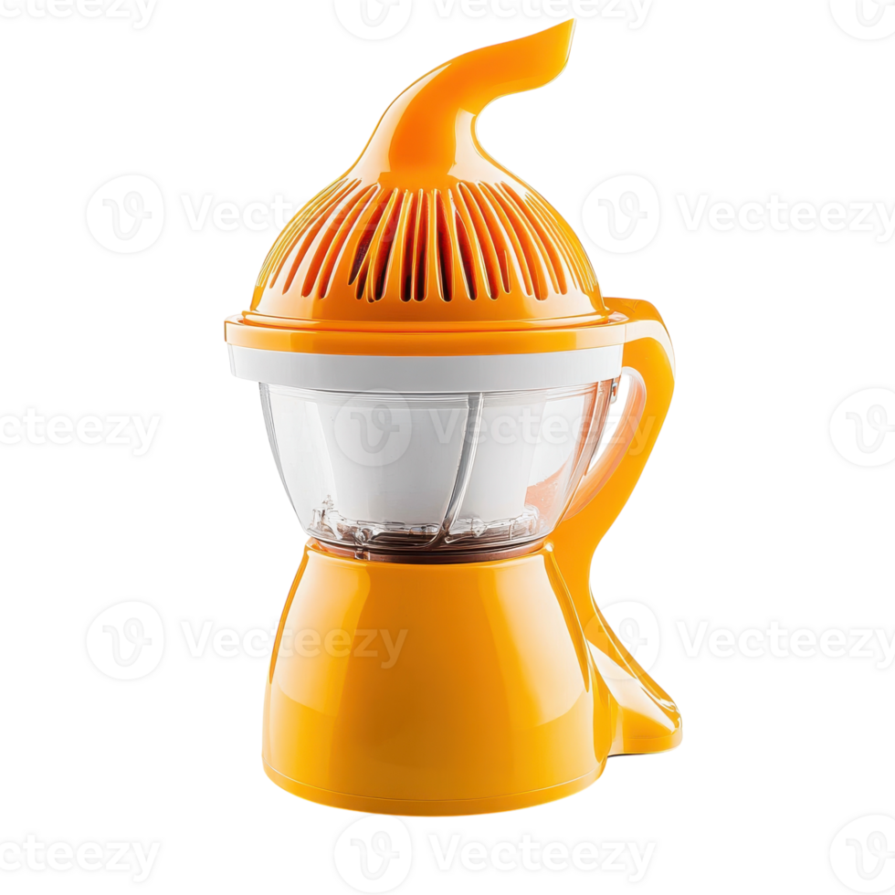 Compact Hand Held Citrus Juicer for Effortless Squeezing and Fresh Juice Extraction on transparent background png