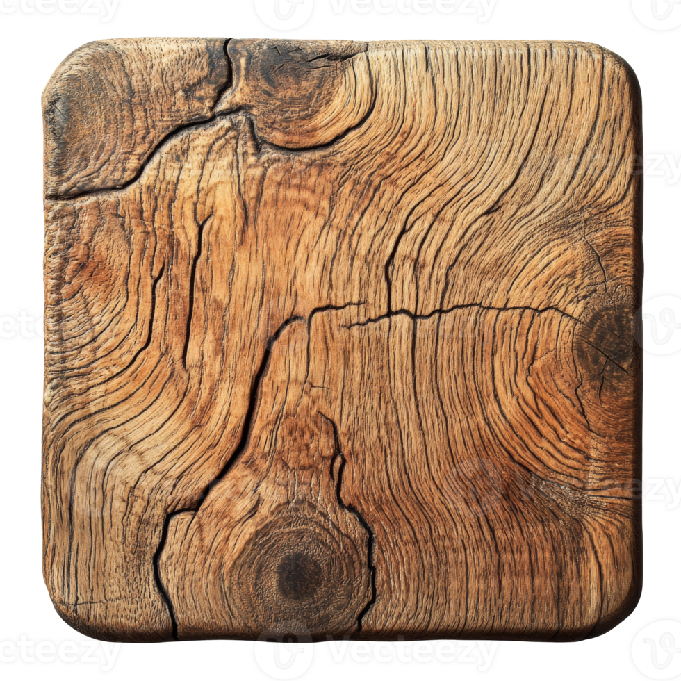 Rustic wooden surface with natural texture transparent png