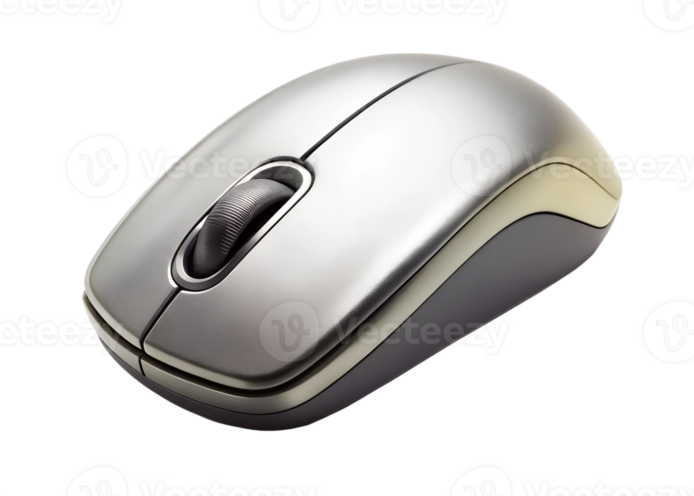 Wireless mouse on neutral background png