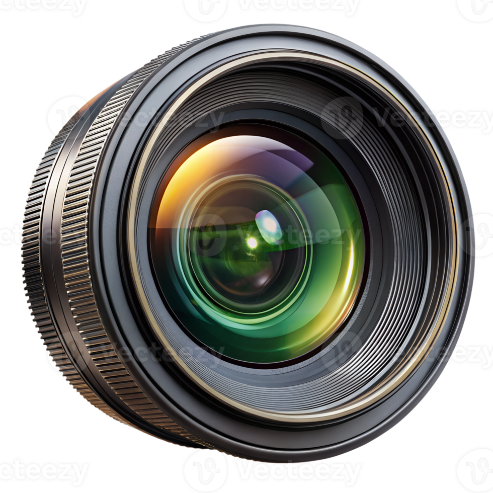 Detailed design of premium camera lens png