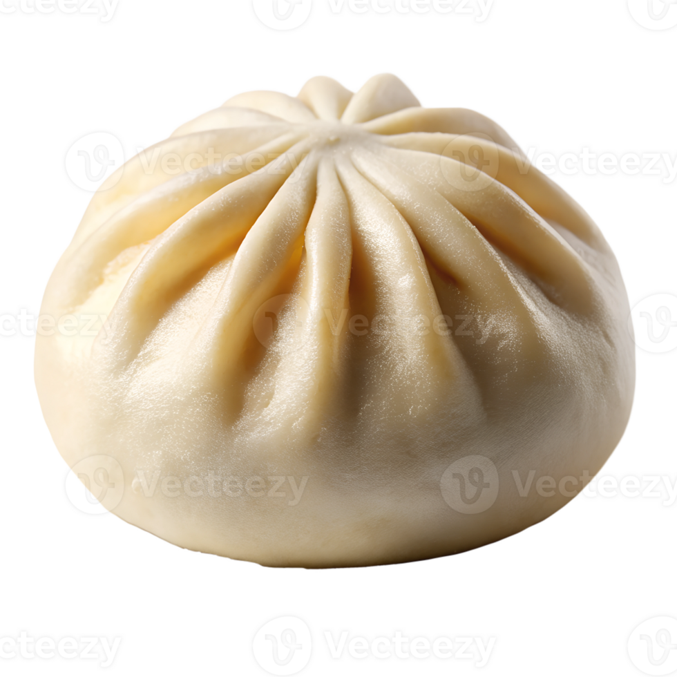 Delicious steamed bun prepared for a tasty meal png