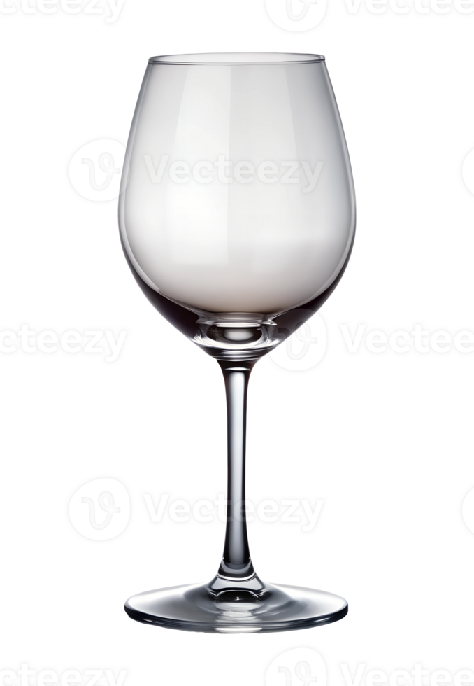 Elegant wine glass on a clean table in soft light png
