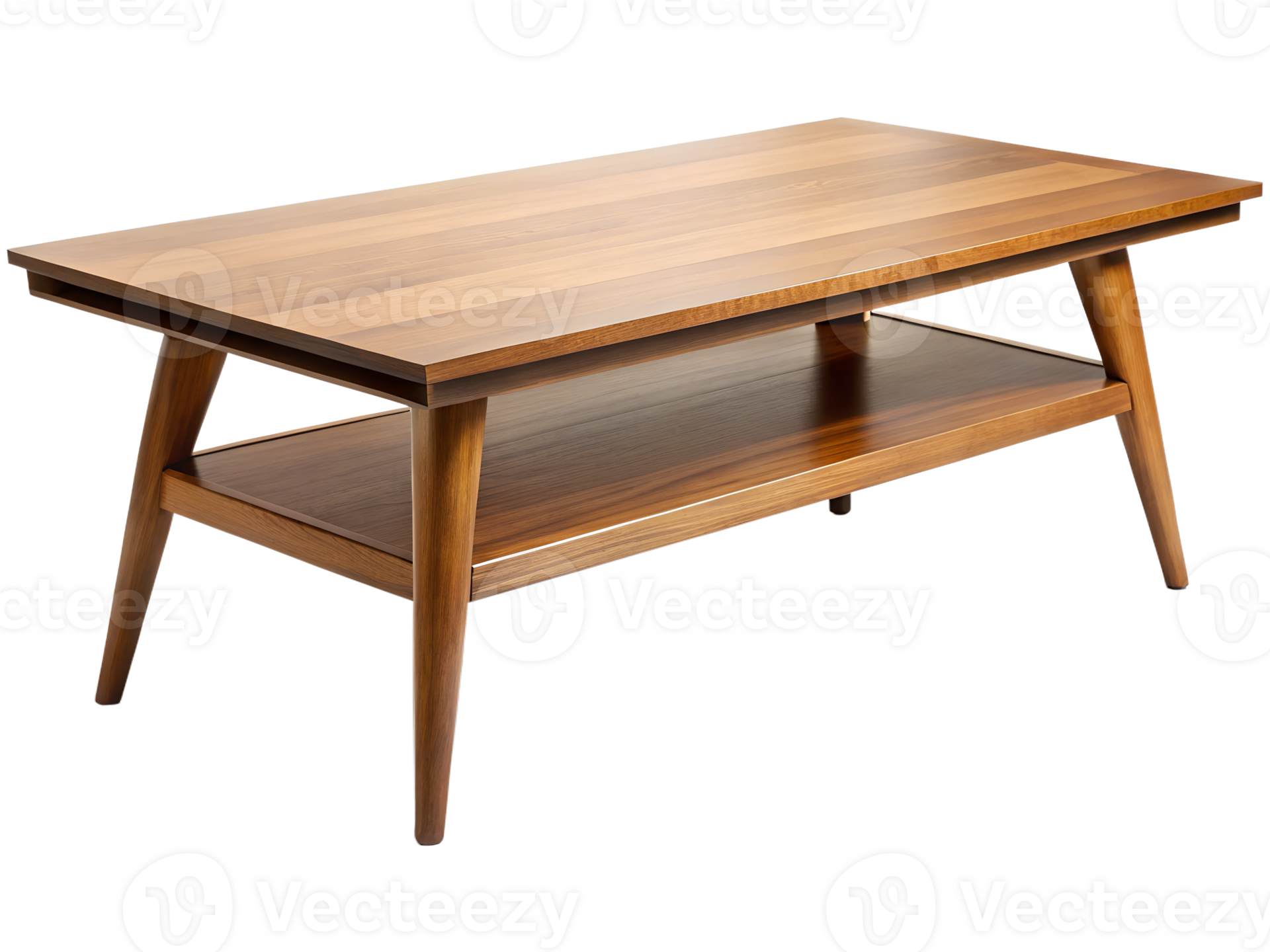 Modern wooden coffee table with storage 52648678 png