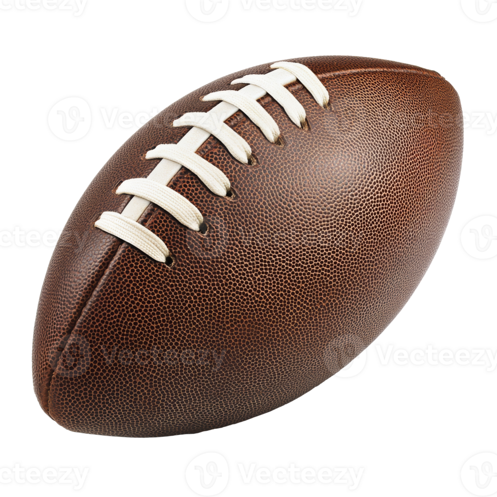 Classic football ready for a game on the field png