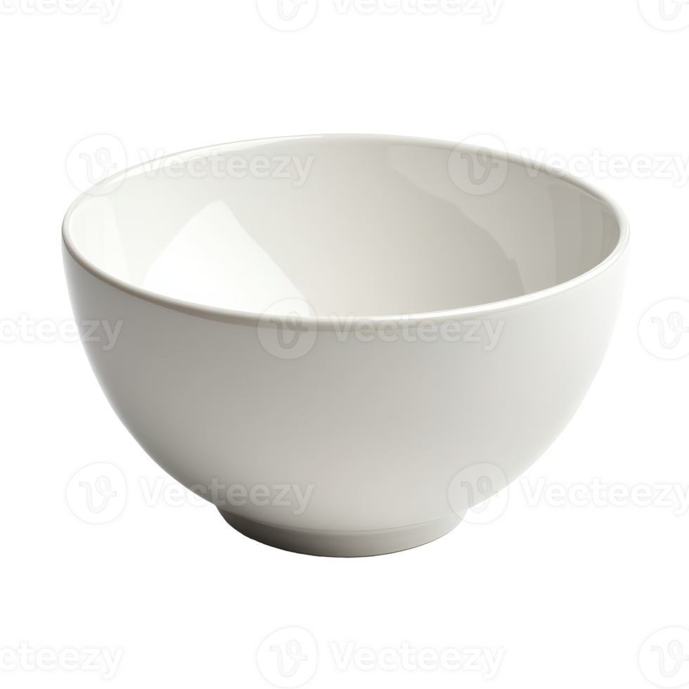White bowl ideal for serving snacks png