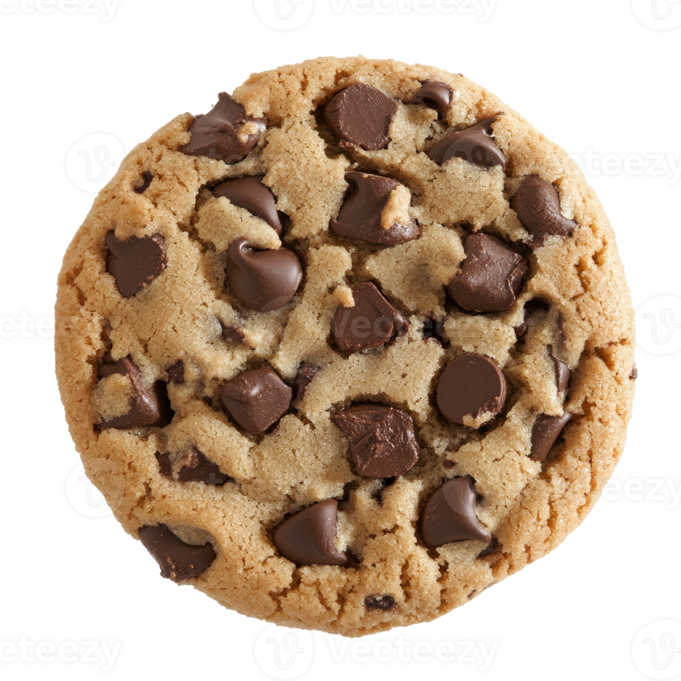 Classic chocolate chip cookie png