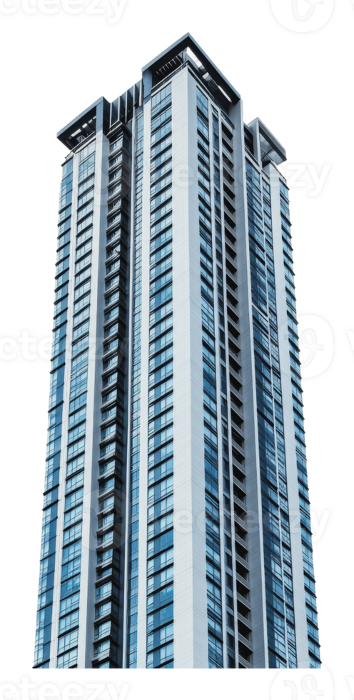 Urban glass skyscraper png
