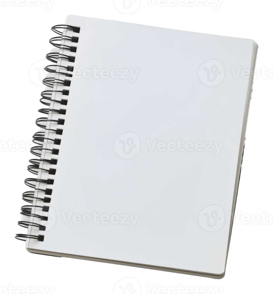 Blank sketchbook ready for creativity png