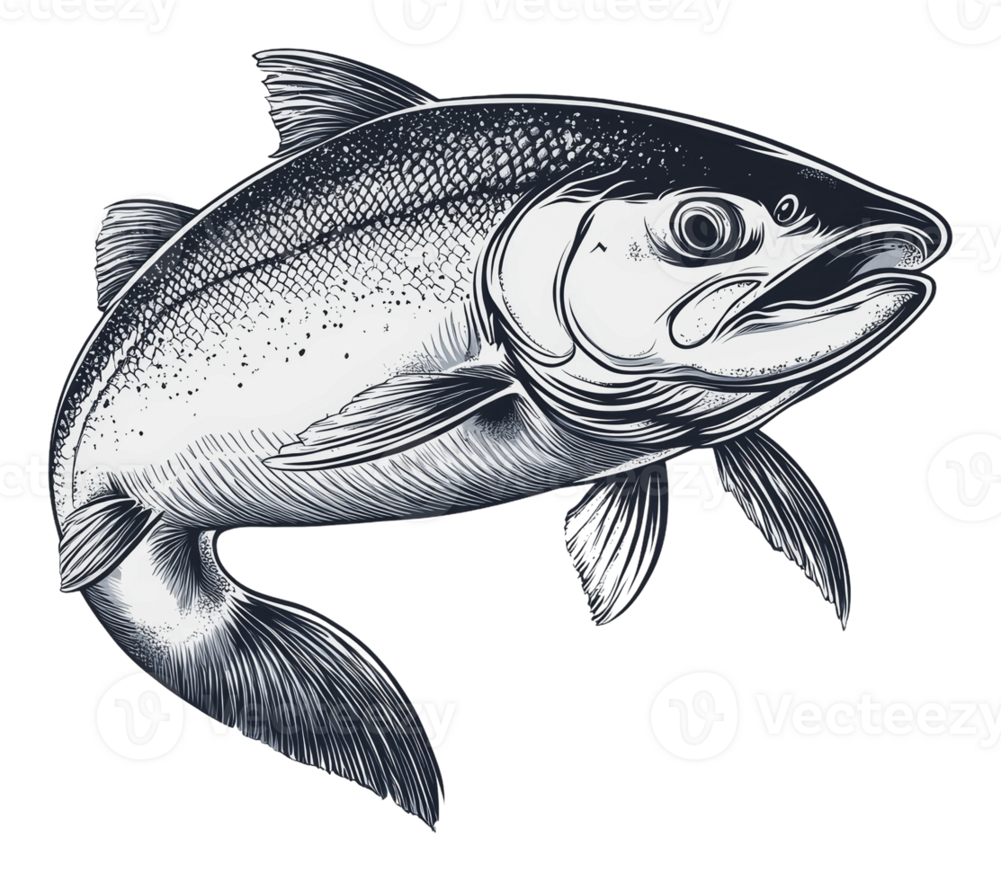 Trout swimming in its natural habitat png