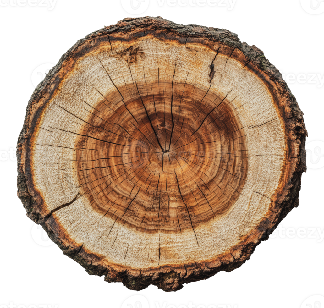 Close-up of a patterned tree stump png