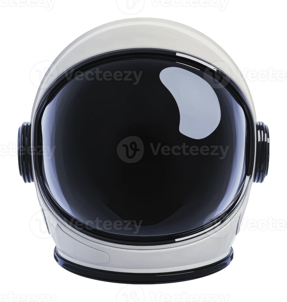 Stylish, unique astronaut helmet design png