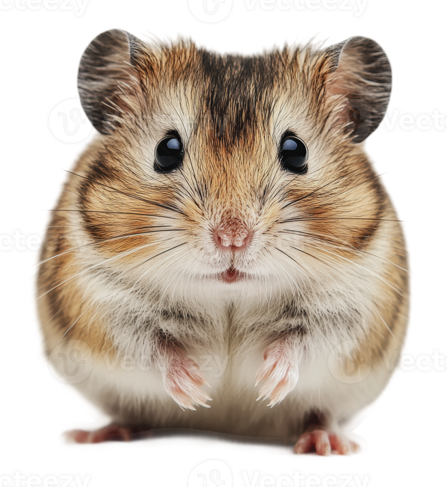 Cute small hamster enjoying a moment at home png