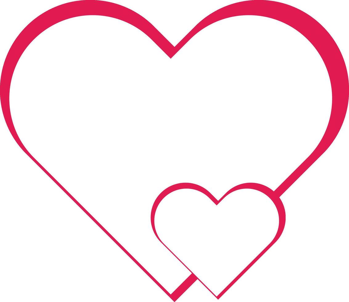 love and Heart shape vector