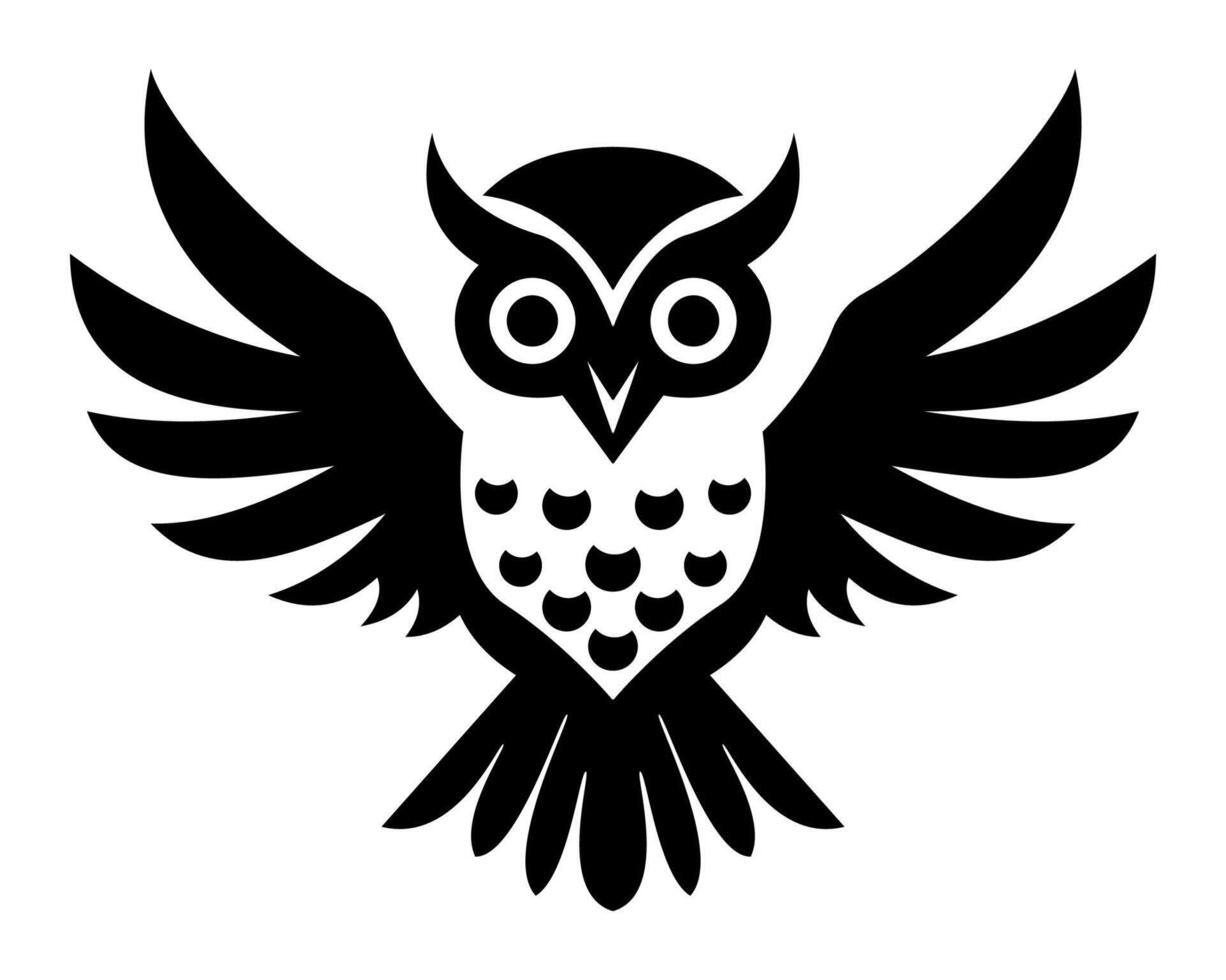 owl logo creative and original for your business logotype illustration isolated on white background vector